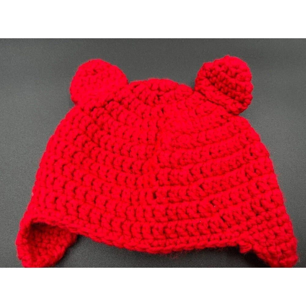 Arkansas Razorback Red Hogs Knit Toddler Baby Beanie Winter Hat Cap